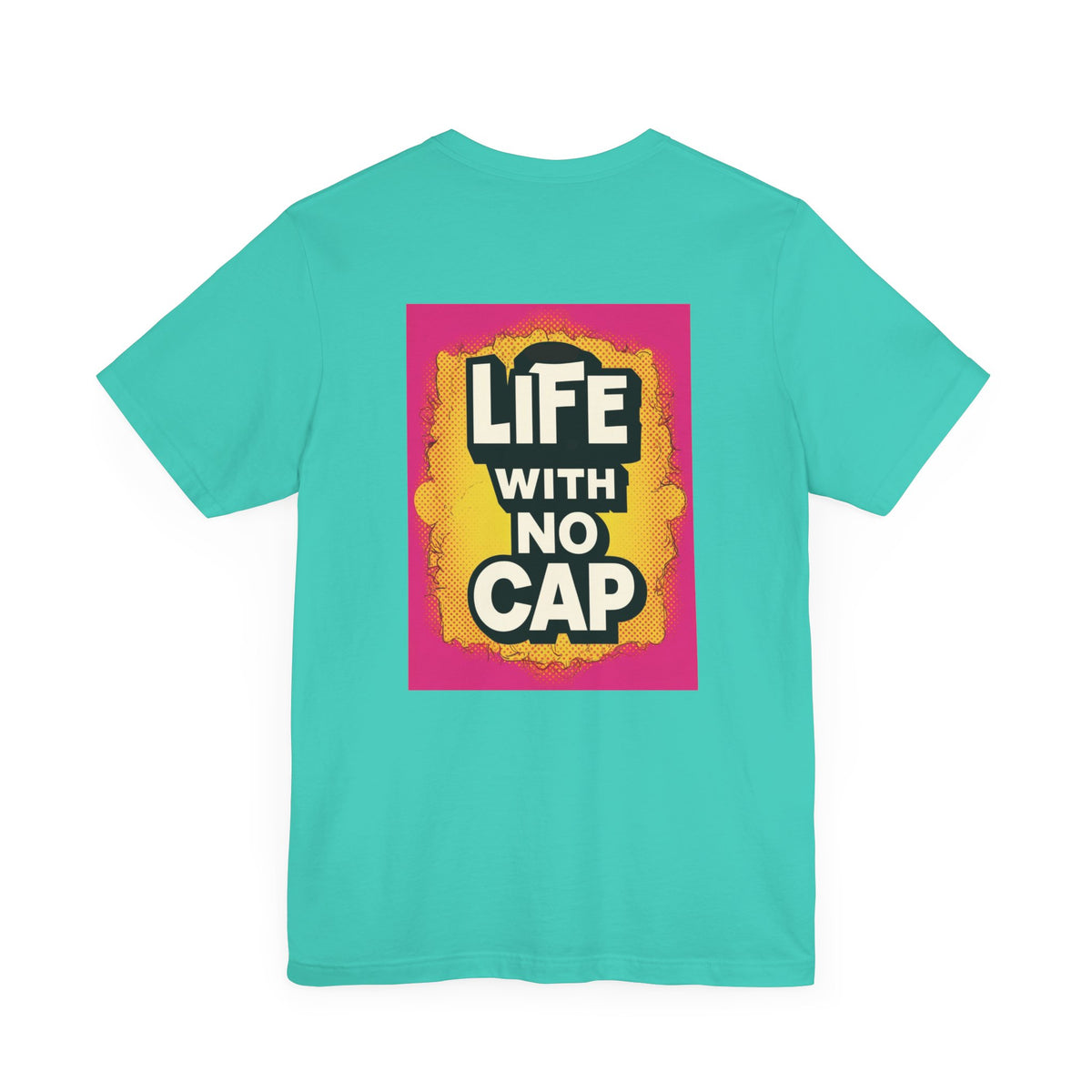 Unisex Tee: Brain Rot x Volleyball Jargon 'Life with no cap'