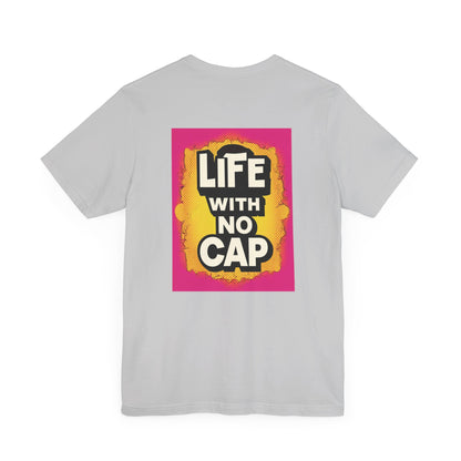 Unisex Tee: Brain Rot x Volleyball Jargon 'Life with no cap'